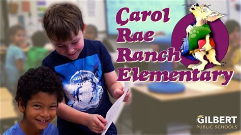 Welcome to Carol Rae Ranch Elementary | Gilbert Public Schools District