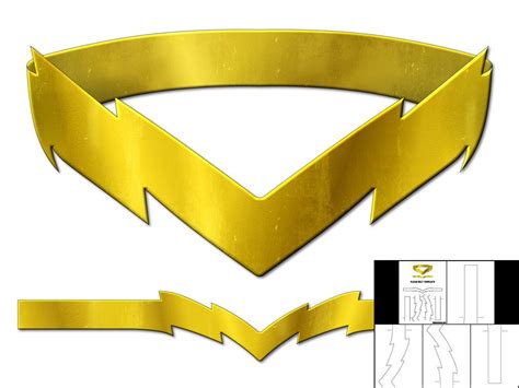 Download Template for Flash Belt | Flash halloween costume, The ...
