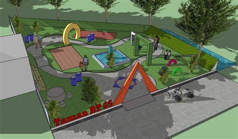 Penting 40 Desain Taman Bermain Anak