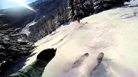 GoPro Whistler Powder Skiing 2014 YouTube