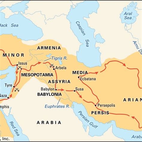 5 The Achaemenid Empires 40 Or So Satrapies At The Height Point Of