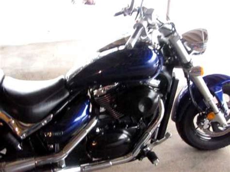 Performance style on the roads. 2005 Suzuki Boulevard M50, Debaffled - YouTube