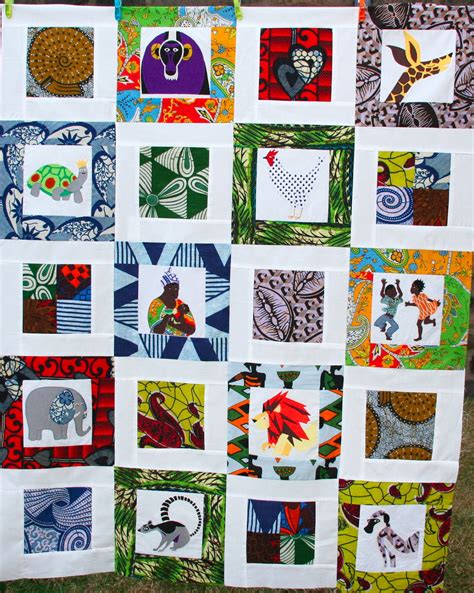 Quilty Kilty An African Inspired Quilt For Charity