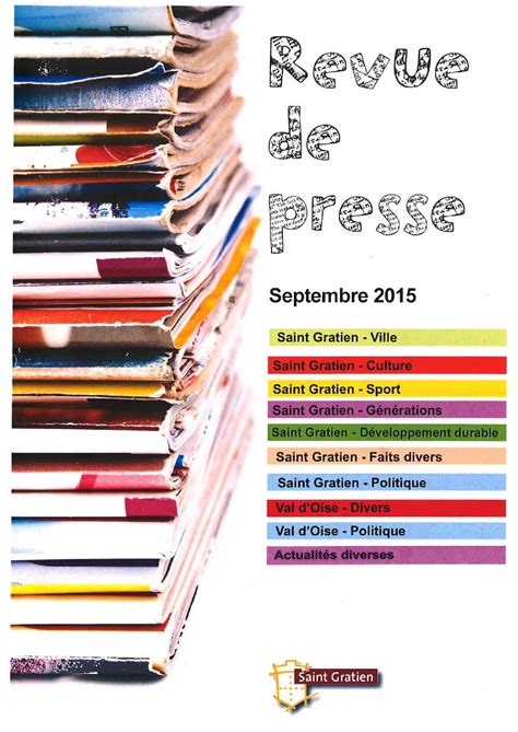 Calaméo  Revue De Presse Septembre 2015