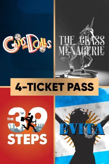 San Francisco Playhouse 4 Ticket Flexpass Tickets San Francisco Todaytix