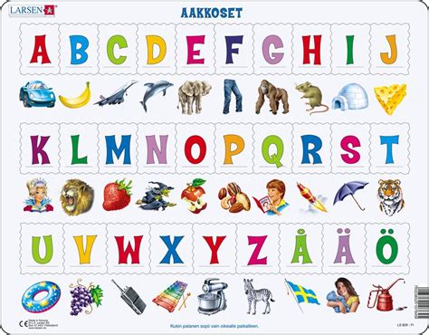 Ls829 Learn The Alphabet 29 Upper Case Letters Reading Puzzles