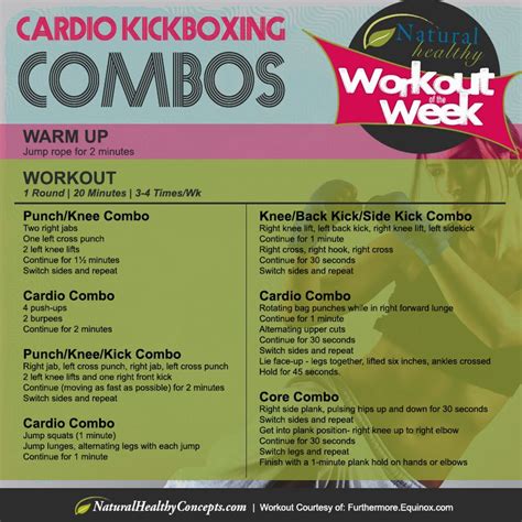 The Calorie Blasting Kickboxing Workout 1 Round 20