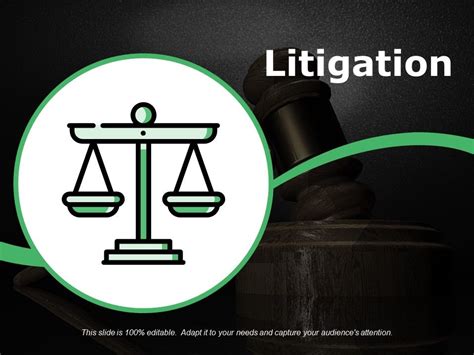Litigation Sample Ppt Files Powerpoint Slide Clipart Example Of