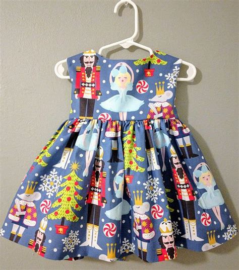 Nutcracker Dress Nutcracker Dress Girls Christmas Dress Etsy Uk