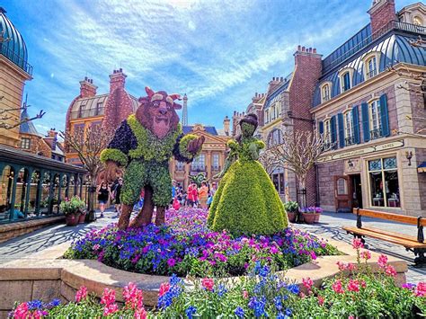 Epcots France Pavilion During 2015 Epcot International Flower And Garden