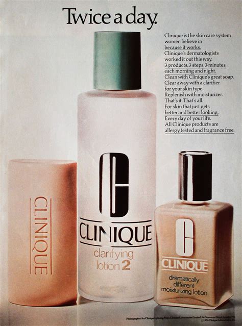1978 Clinique Skin Care Ad Wall Art Home Decor Bath Decor Retro