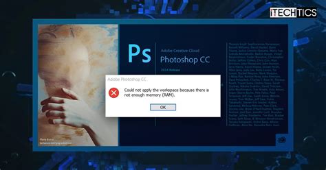 How To Fix Not Enough Memory Ram Error In Photoshop
