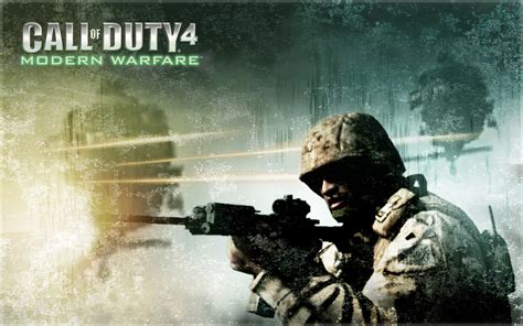 Call Of Duty Modern Warfare 4 Hd Wallpaper Logo Wallpaper