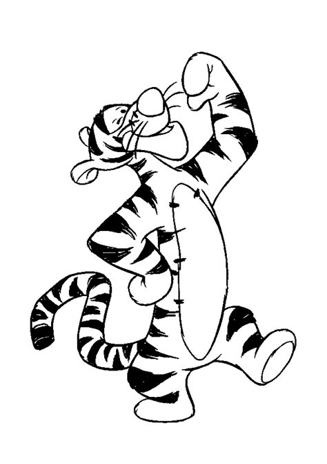 Here are a number of printable tiger coloring pages that can enhance their creativity and develop their imaginative skills. Tigger Coloring Pages | Coloring Pages To Print