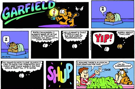 Garfield September 1985 Comic Strips Garfield Wiki Fandom