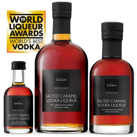 So as the fall and winter roll in, sit next to the. Salted Caramel Vodka Liqueur 200ml