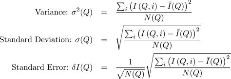 Review and cite standard error protocol, troubleshooting and other methodology information | contact experts in standard error to get answers. Standard Error for Weighted Values - Cross Validated