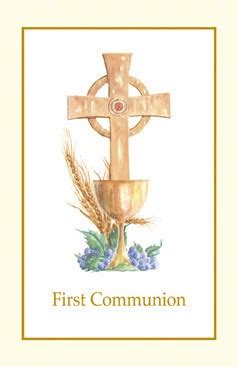 How much of that is totally different from the job you have done before? Sacco Company > Communion > FIRST COMMUNION BULLETIN