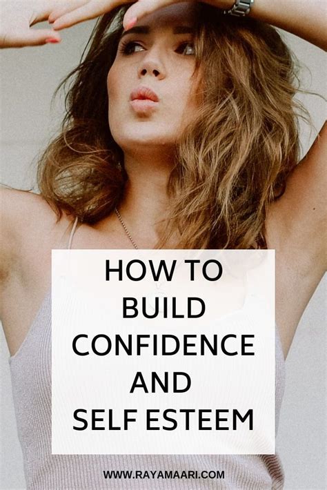 How To Improve Your Self Esteem With Confidence Building ...