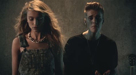 Justin Bieber S All That Matters Video Girl Cailin Russo Says Selena Gomez Would Have Been