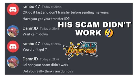 Noob Scammer Tried To Scam Me Fails Miserably Opbr Youtube