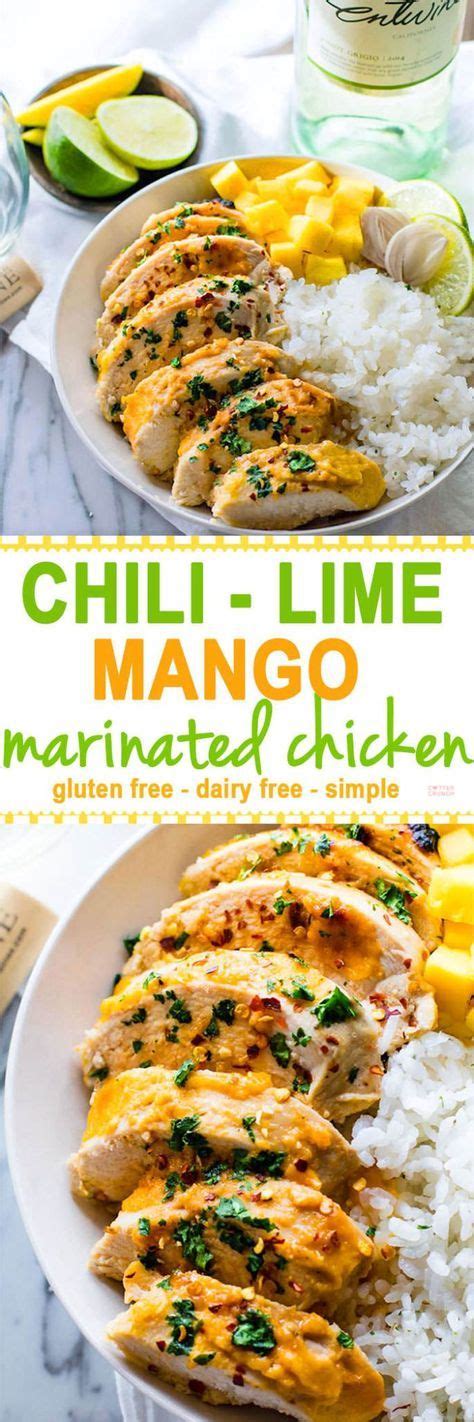 It's wonderfully juicy, tangy, smokey, as spicy as you want it. Chili Lime Mango Marinated Chicken | Recipe | Chicken bowl ...