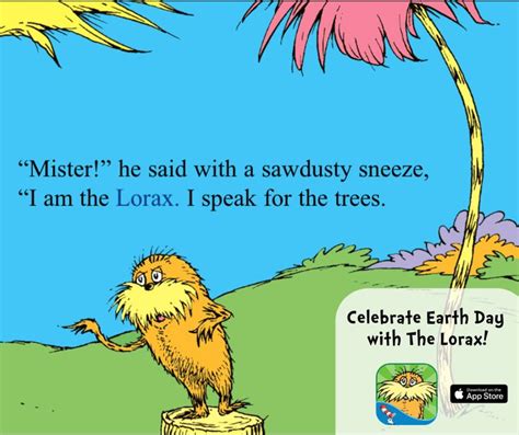 Earth Day Is The Loraxs Favorite Day Get The Lorax By Dr Seuss Read