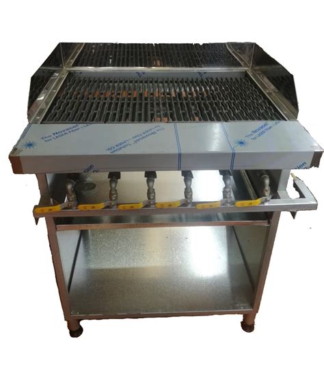 Kitchen Equipment And Supplies Floor Model Gas Griller 12 Burner For