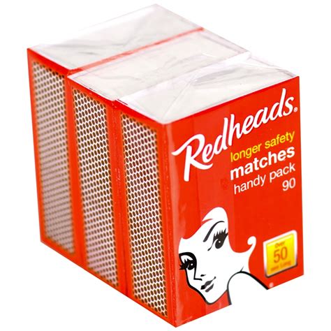 Redheads Handy Pack Matches 3 Pack Bunnings Warehouse