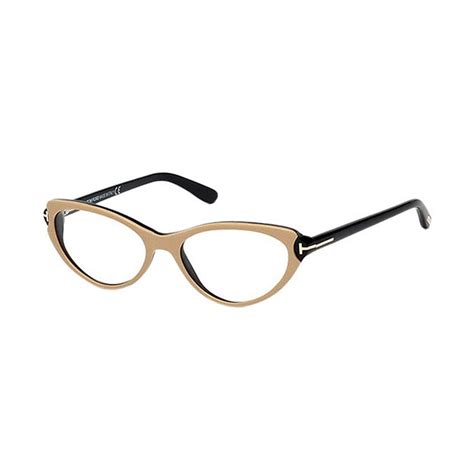 tom ford ft5285 074 women s full rim plastic cat eye eyeglasses black