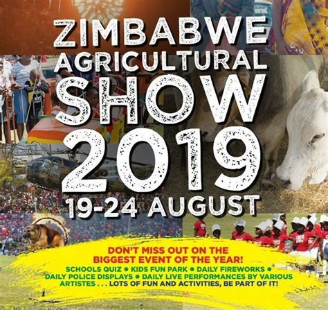 Zas Provisionally Postpones The Harare Agricultural Show To October ⋆