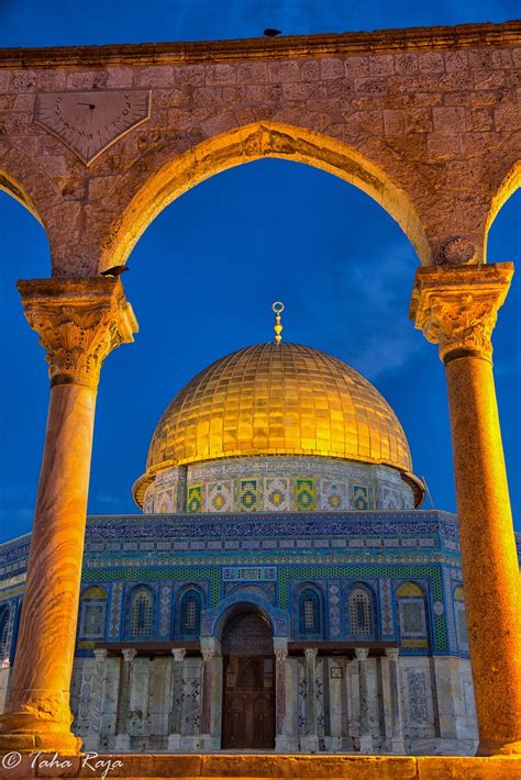 Gold Arch Saqara Ii Al Aqsa Jerusalem Israel Xr6a7518 Edit Dome