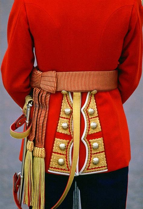 British Scots Guards Officers Scarlet Uniform And State Sash From