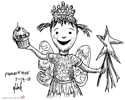 Pinkalicious shares the joy of dramatic play in this video excerpt from the pbs kids series pinkalicious & peterrific®. Pinkalicious Coloring Pages Kids Art - Free Printable ...
