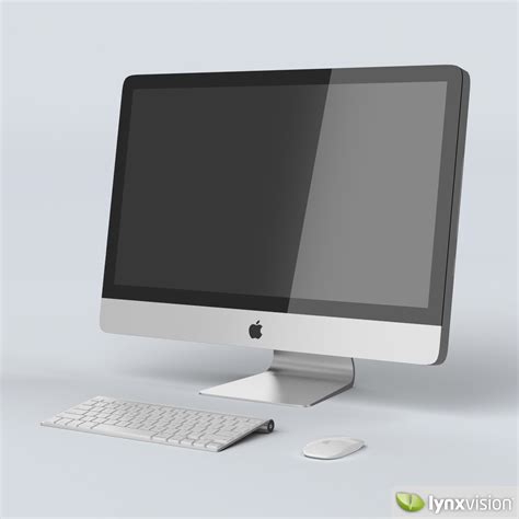 Apple Imac 27 Desktop Computer 3d Model Cgtrader