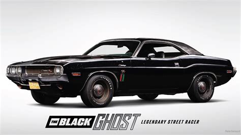 “black Ghost” 1970 Dodge Challenger Rt Se Heads To Auction
