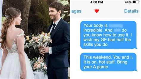 Bride Reads Cheating Fiancés Texts Instead Of Vows At Wedding Torizone