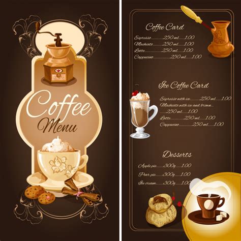 Clipart images for your business projects. Coffee cafe menu Vector | Free Download