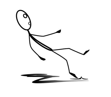 Check out amazing stickman artwork on deviantart. stick figure falling - Motor Impairment