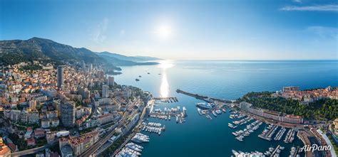 The old town of monaco, situated on top of a hill with great views of the mediterranean and the new monaco below is. Above the Port Hercules