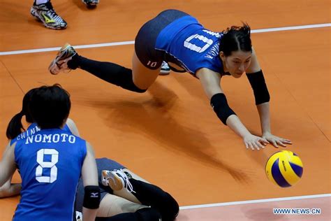 japan beats vietnam 3 0 at asian women s senior volleyball championship xinhua english news cn