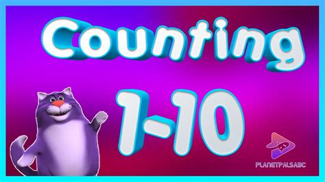 Counting In English 1 10 Number Counting 1 To 10 Learn Counting
