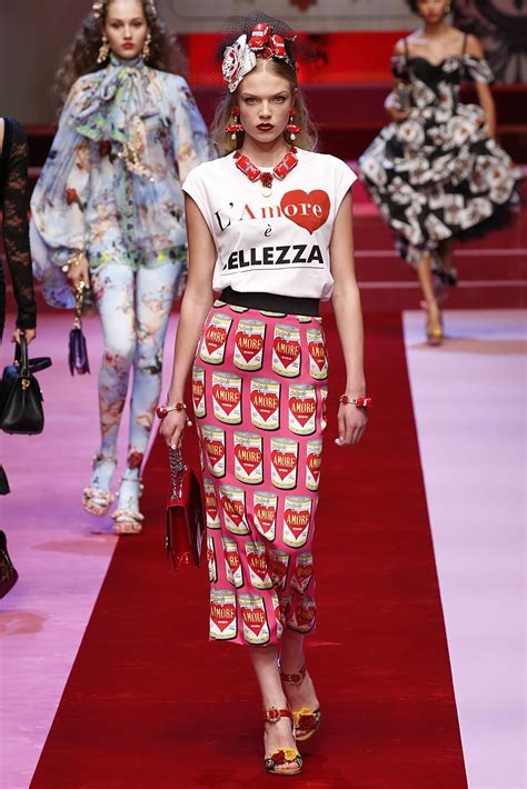 Dolce And Gabbana’s Fashion Show Was Inspired By Everything In Your Fridge Right Now Eater