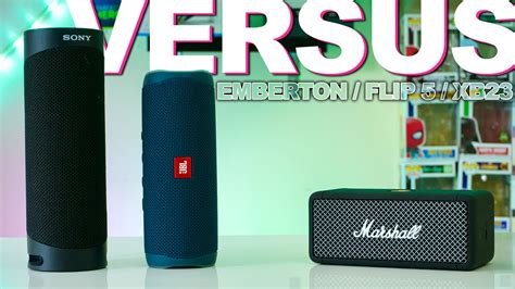 Marshall Emberton Vs Jbl Flip 5 Vs Sony Xb23 — Gymcaddy