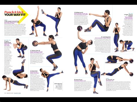 Punching Workout Shape Com Workout Routine Exercise Full Body Workout