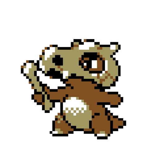 Pokemon Pixel Art Cubone