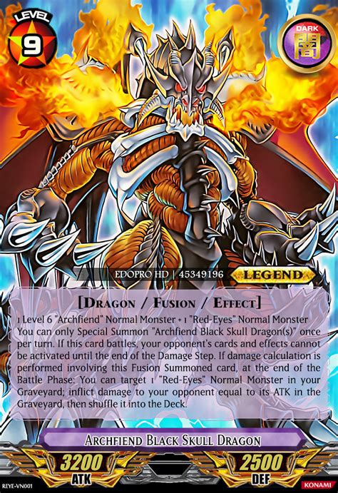 Archfiend Black Skull Dragon By Thong3 On Deviantart