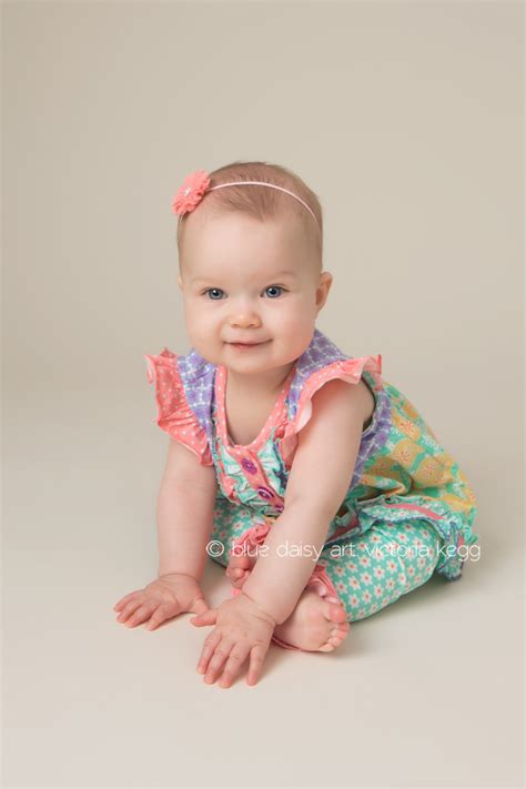 Norah 8 Months Old Rochester Springfield Il Baby Photographer