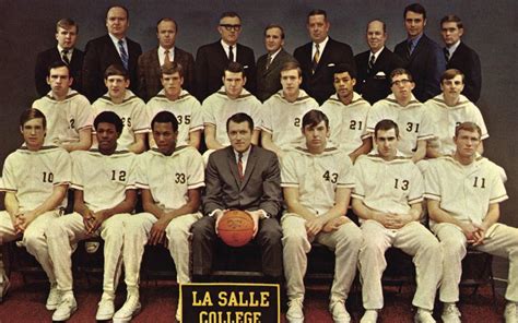 La Salles 1968 69 Basketball Team To Be Inducted Into The La Salle