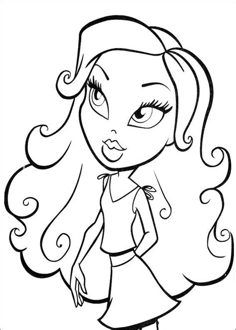 Bratz is a franchise owned, developed, and promoted by mga entertainment.the franchise is a milestone in mga entertainment history, being one of the biggest projects they've ever launched and is still listed under mga's brands 20 years later. Bratz Coloring Pages - Coloringpages1001.com
